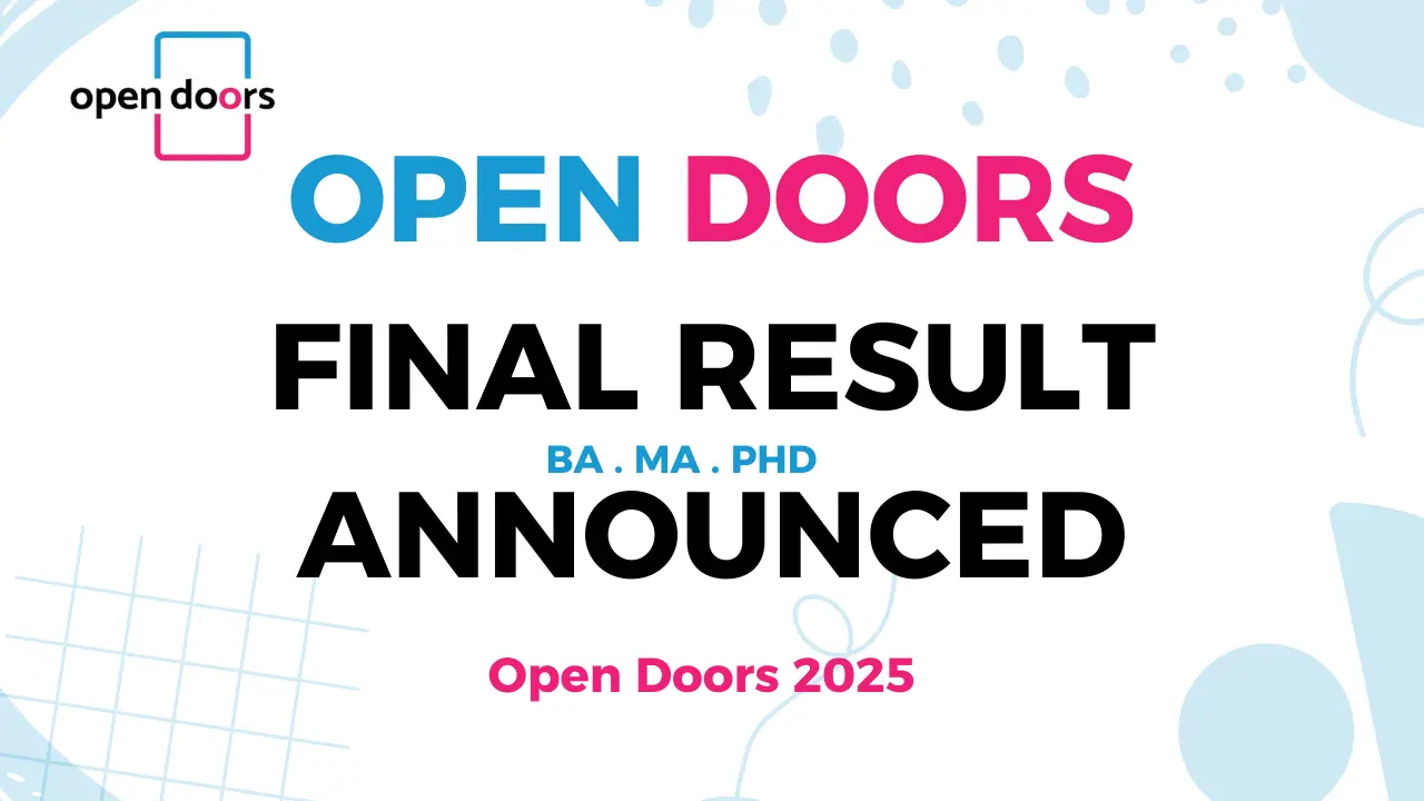 Open Doors 2025: Winners, Runners-Up, and Your Next Steps